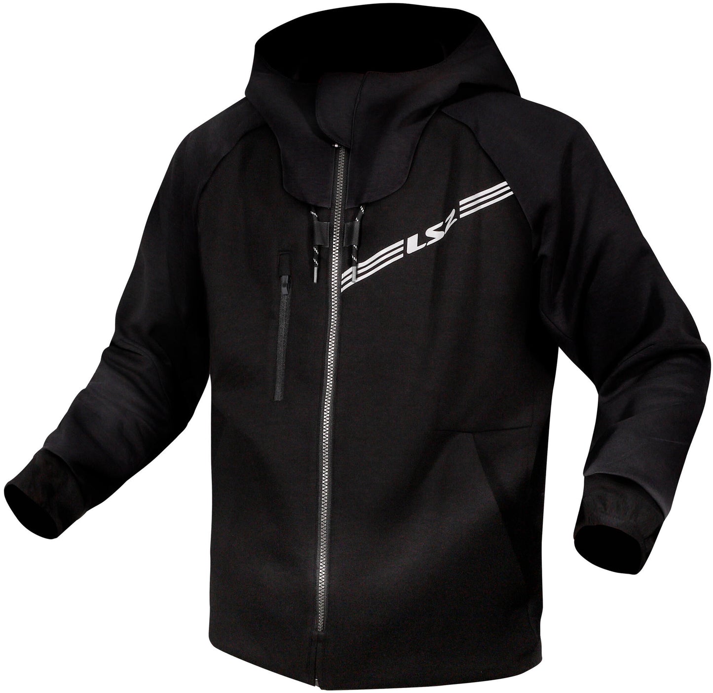 Chaqueta ls2 chaqueta del acelerador hombre negro 3xl