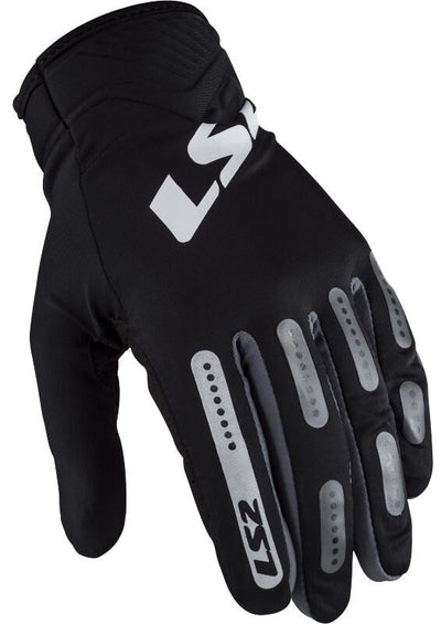 Guantes ls2 bend man guante bend man negro gris xxl