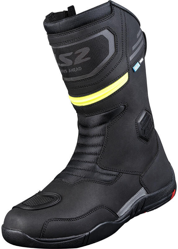 Ls2 laarzen goby man boots goby man wp black h-v yellow 44