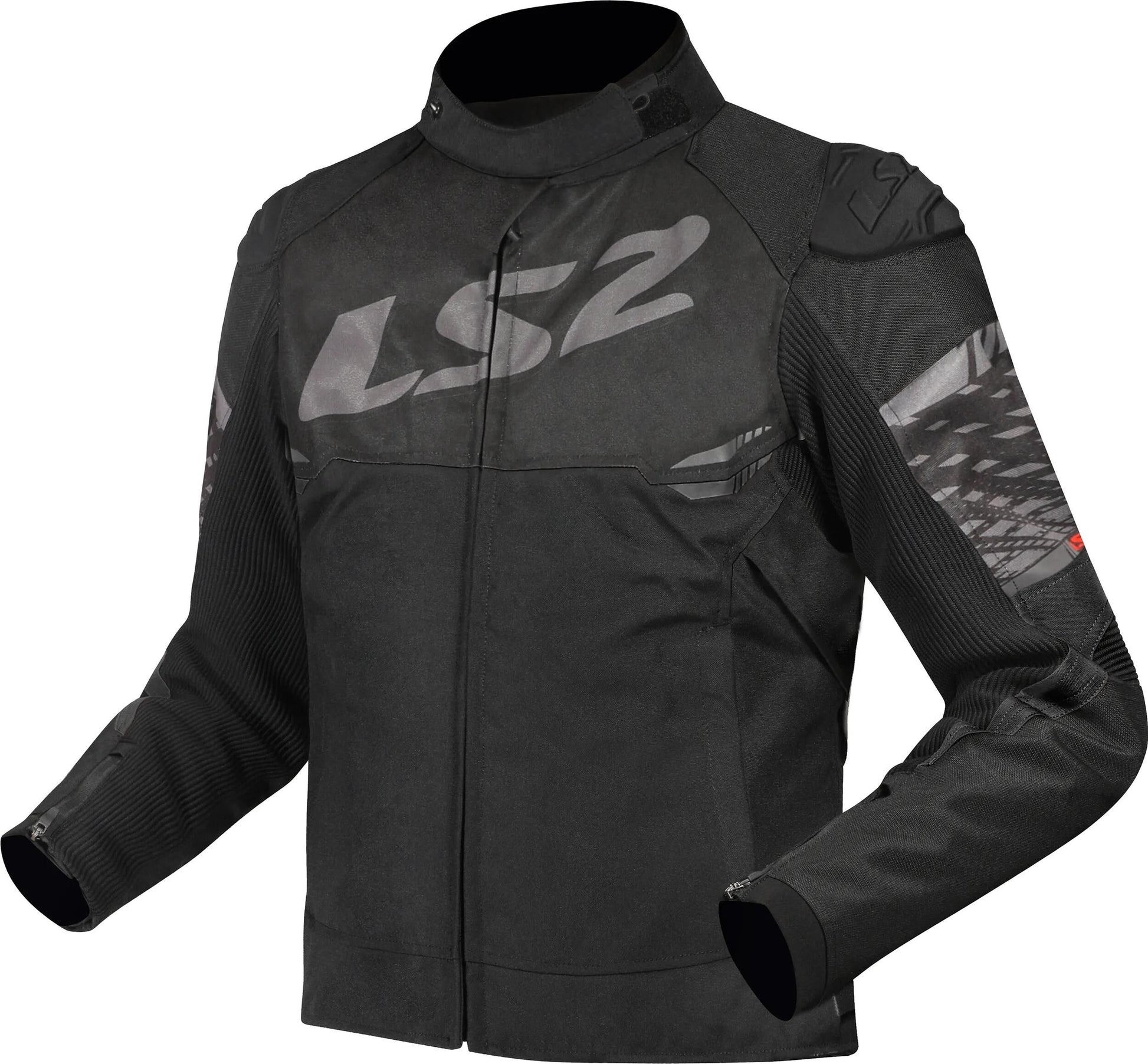 Ls2 jacke apex jacket apex ladies black dark gray gr.xxl