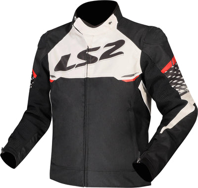 Ls2 jacke apex jacket apex men black white red size xl
