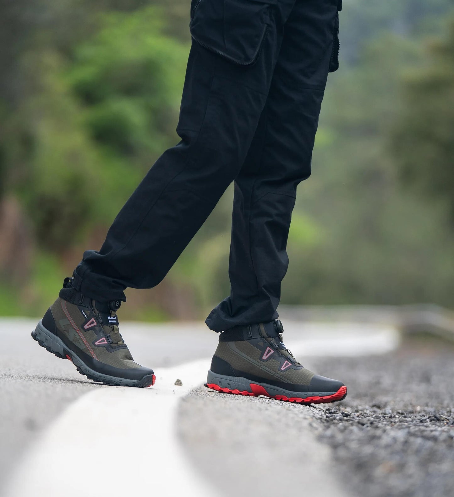 Ls2 botas trekker wp hombre botas trekker hombre verde wp gr. 44