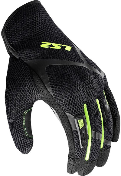 Ls2 guante ray ii hombre guante ray ii hombre negro amarillo xxl