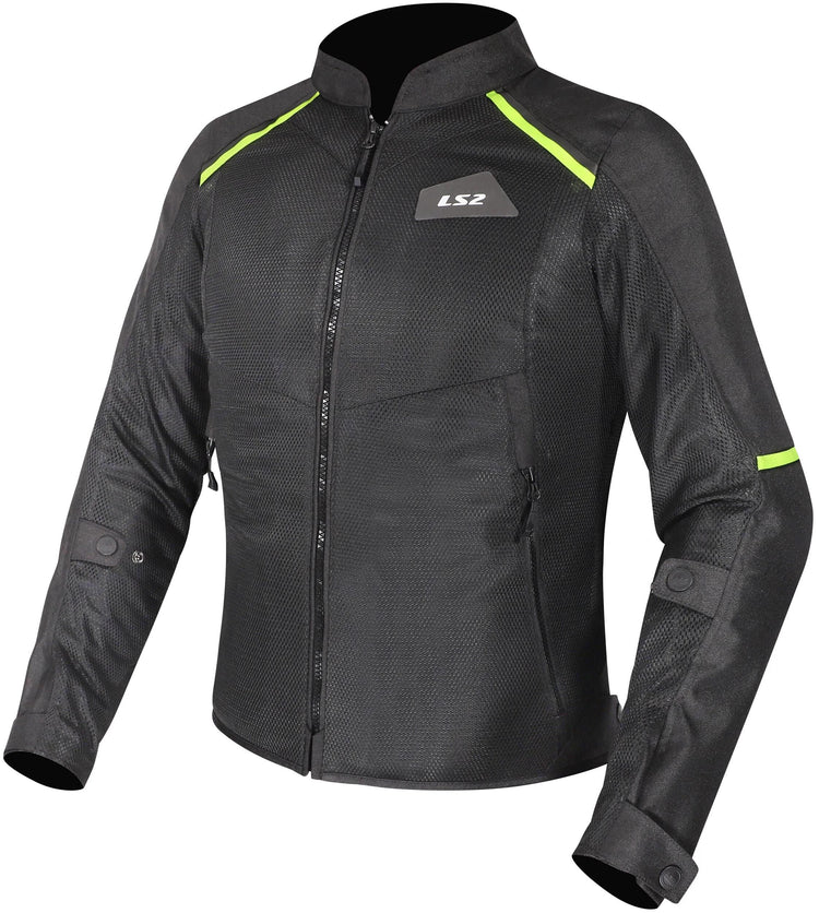 Ls2 jacke breeze lady jacket breeze ladies black yellow gr. xl