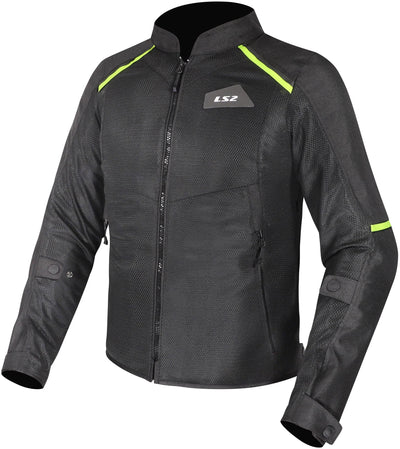 Ls2 jas breeze man jacket breeze men black yellow gr. xxl