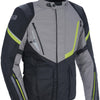 Oxford Jacket Montreal 4. Black Grey Giallo dimensione 3x