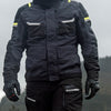 Oxford jacke stormland jacket stormland gray sw neon yellow gr. x