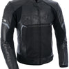 Giacca in pelle di braccio RAIDE 3.0 MS NERA GR. l