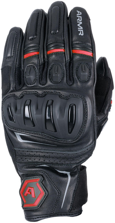 Armr Glove Raiden 3.0 Black Red L 9
