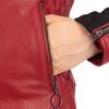 Giacca in pelle Oxford Rad Ws Red 44