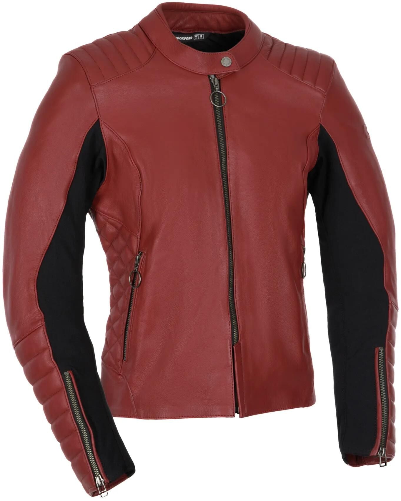 Chaqueta de cuero de oxford rad ws rojo 44