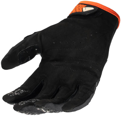 Guanto da motocross UFO Pees Muria. guanti ufo muria arancio nero gr. l