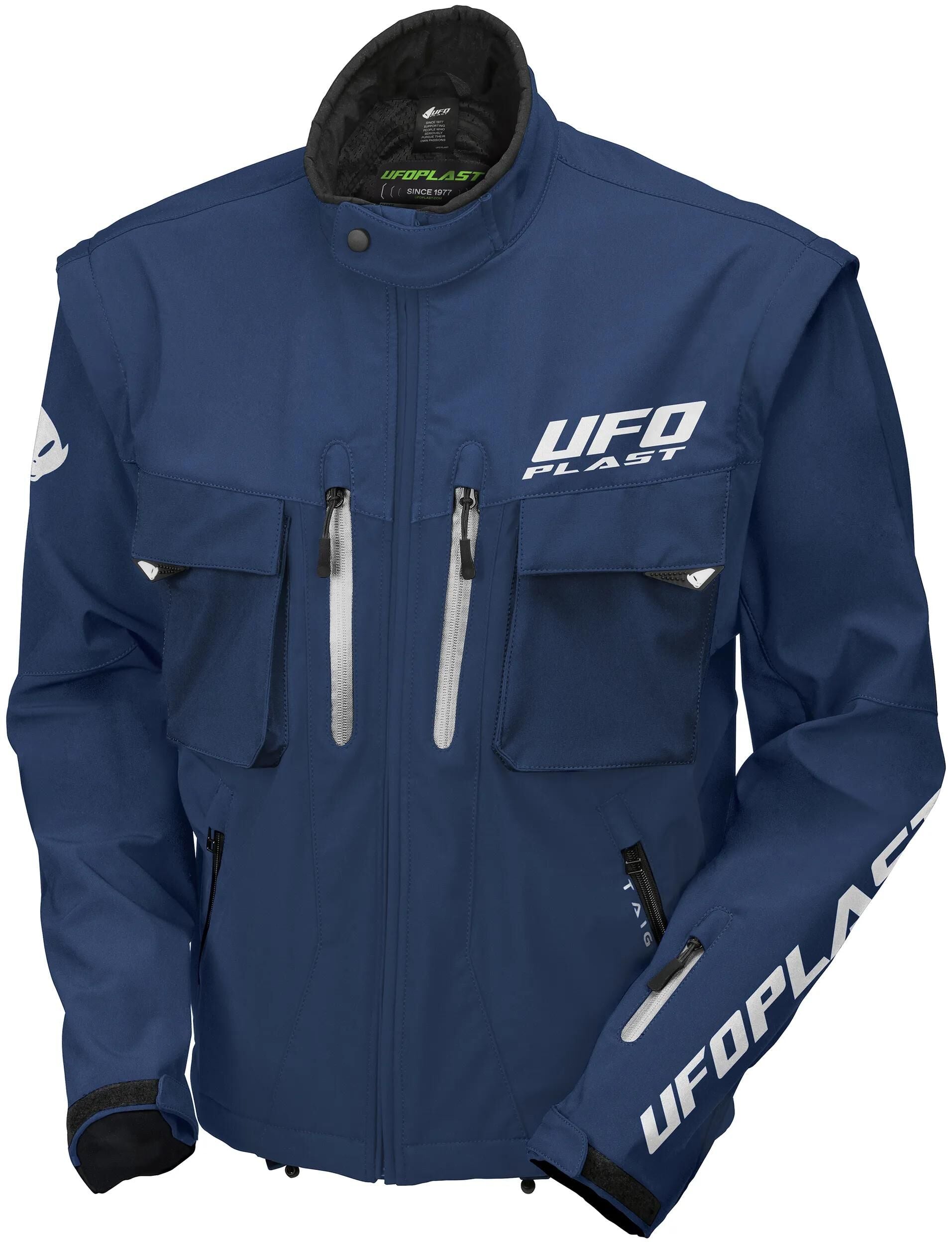 Ufo pee chaqueta taiga enduro chaqueta ufo azul gr. m