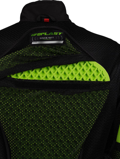 Chaqueta Ufo plast taiga chaqueta enduro ufo negro rojo gr. xxl