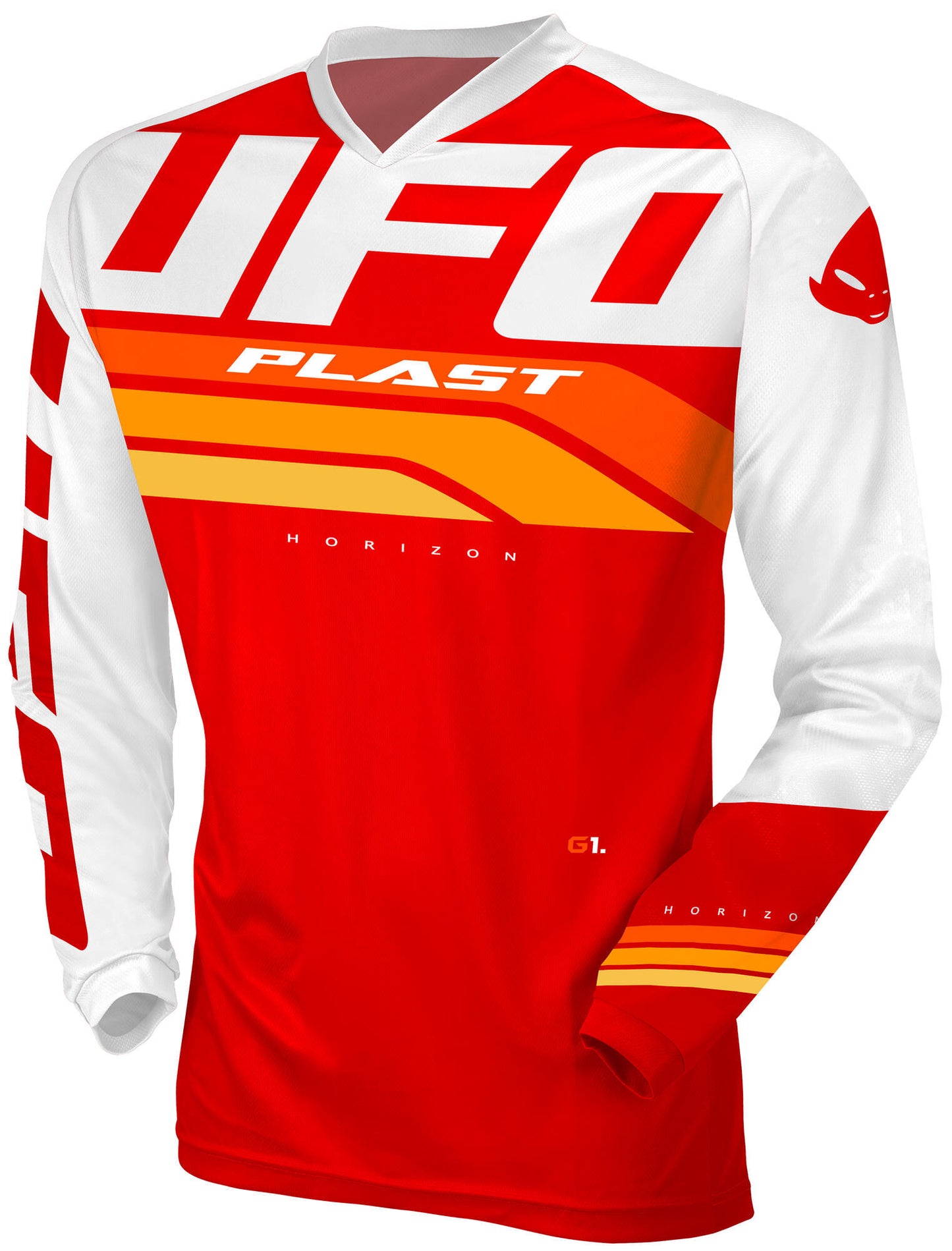 Maglia MX Ufo Plast MX Horizon Maglia MX UFO Horizon Rossa gr. XL