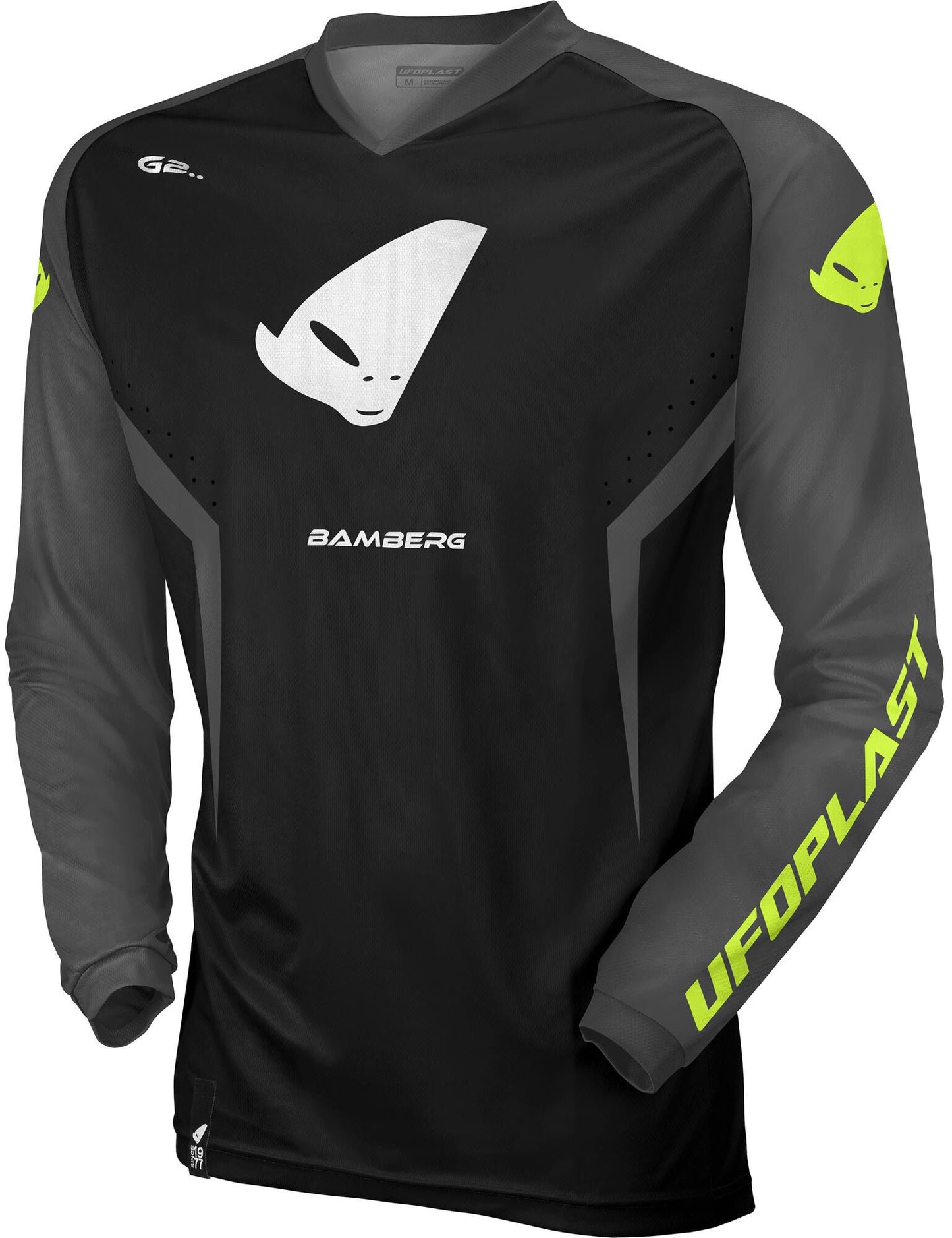 Camiseta mx ufo plast bamberg, camiseta de mx hombre ufo bamberg gris gr. yo