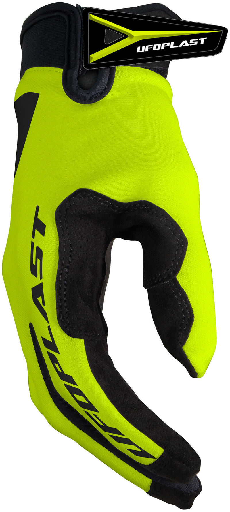 Ufo plast crosshandschuh skyline kids children gloves ufo skyline yellow gr. l