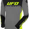 Ufo plast jersey ares kids children's jersey ufo are gray black gr.xxs