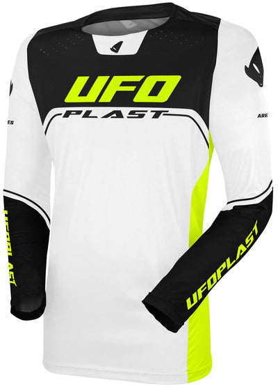 Ufo plast jersey mx ares mx jersey ufo ares blanco negro talla xl