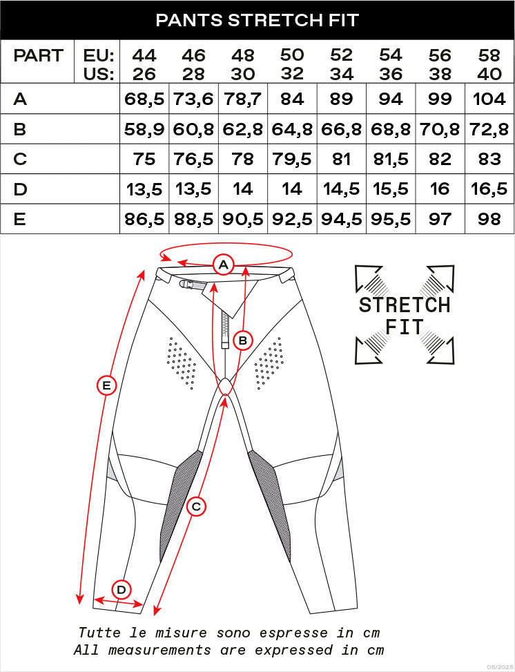 Ufo plast mx ares pantaloni pantaloni mx ufo ares grigio nero taglia 54
