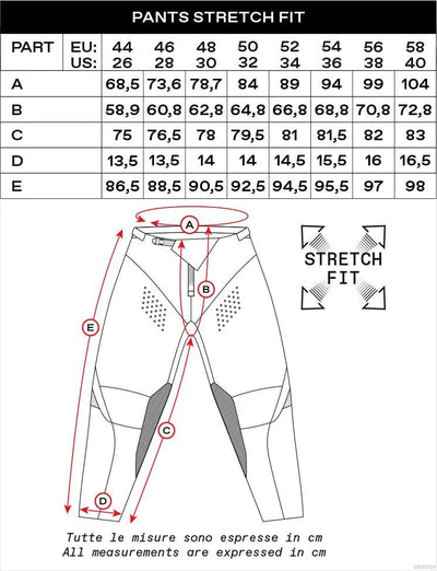 Ufo plast hose mx ares mx trousers ufo ares white black size 50