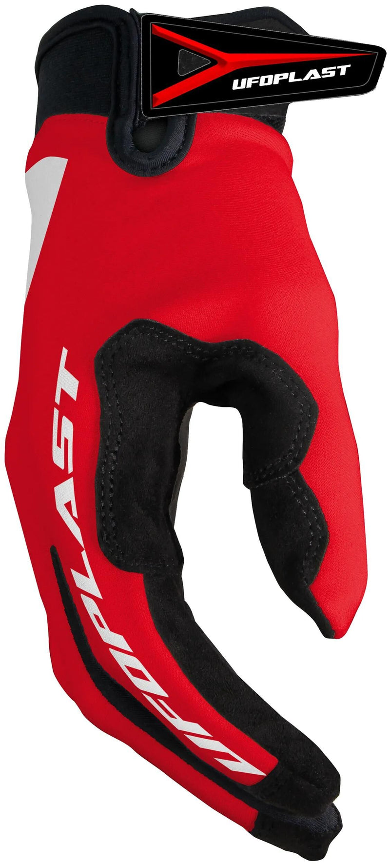 Ufo pee guante de motocross skyline niños guantes para niños ufo skyline rojo gr. s