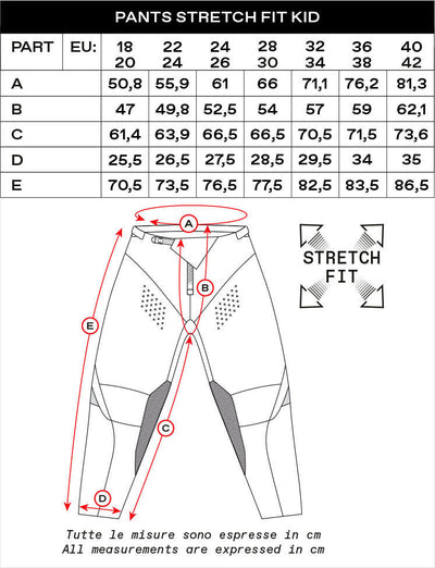 Ufo plast broek ares children's pants ufo ares red blue size 158