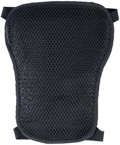 Cuscino di sedile d'aria di Oxford 36 x 28 x 1 cm nero