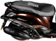 Las cubiertas de asiento de Oxford Black Gr.M