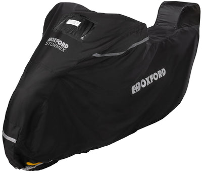 Baúl plegable Oxford para garaje Stormex. Funda para bici Stormex top box talla m