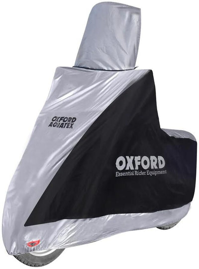 Copribici Oxford pieghevole garage aquatex aquate highscreen nero argento