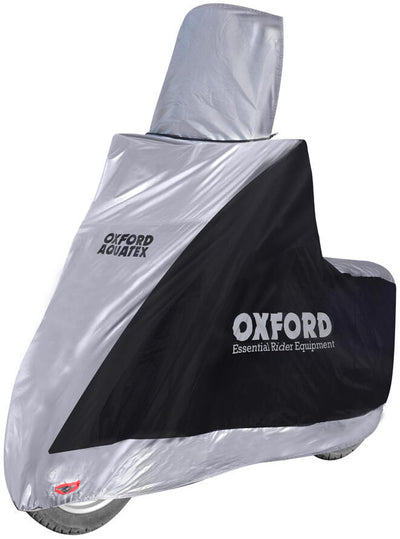 Copribici Oxford pieghevole garage aquatex aquate highscreen nero argento