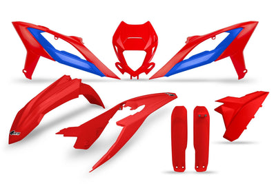 Kit finiture carrozzeria Ufo plast ufo beta rosso blu