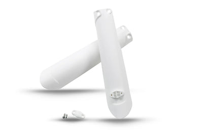 Ufo plast front fork protection fork protectors ufo gasgas white