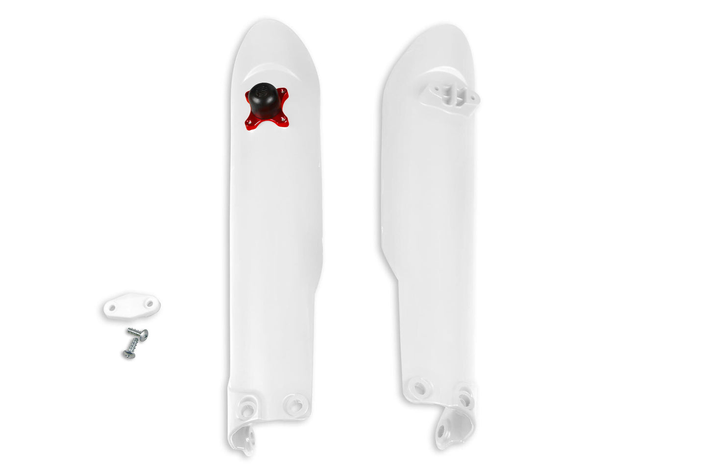 Ufo plast voorvork bescherming fork protectors ufo gasgas white