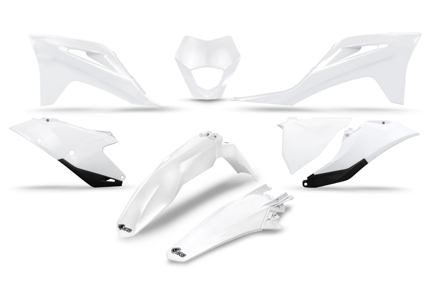 Kit embellecedores carrocería Ufo plast ufo gasgas blanco