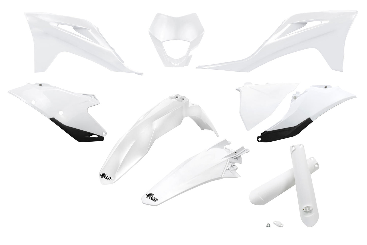 Kit embellecedores carrocería Ufo plast ufo gasgas blanco