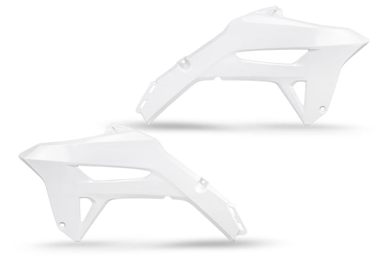 Ufo plast radiateurafdekking radiator covers ufo honda white