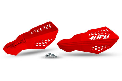 Ufo plast hand protector hand protectors ufo honda red