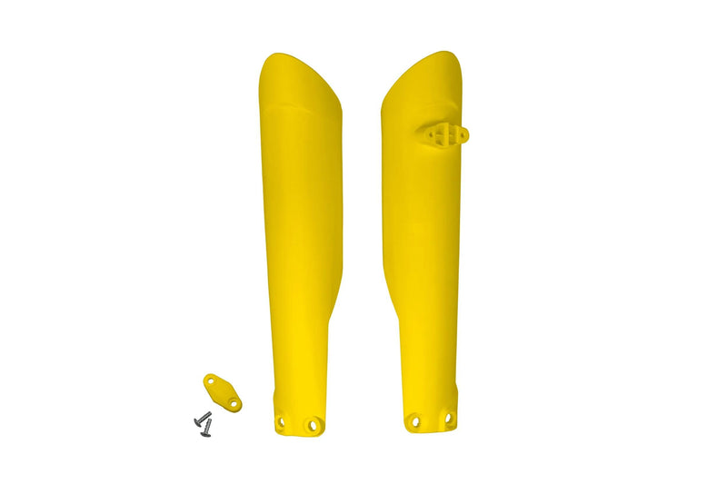 Ufo plast gabelprotektor fork protectors ufo husqvarna yellow