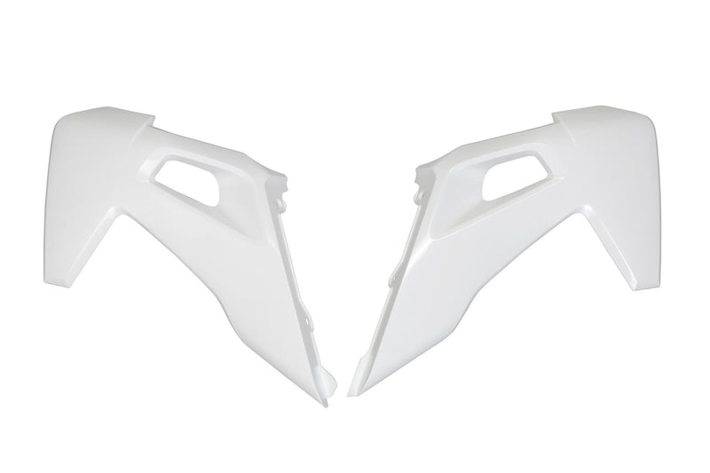 Ufo plast kühlerabdeckung radiator covers ufo husqvarna white