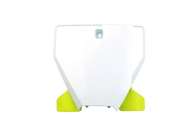 Ufo plast startnummerntafel start number plate ufo husqvarna white