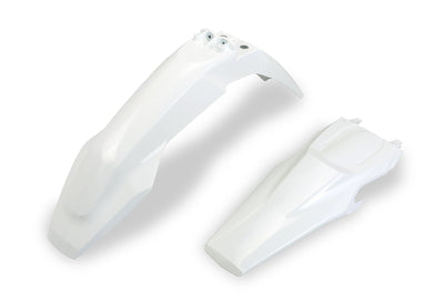 Ufo plast juego de guardabarros ufo husqvarna oem blanco