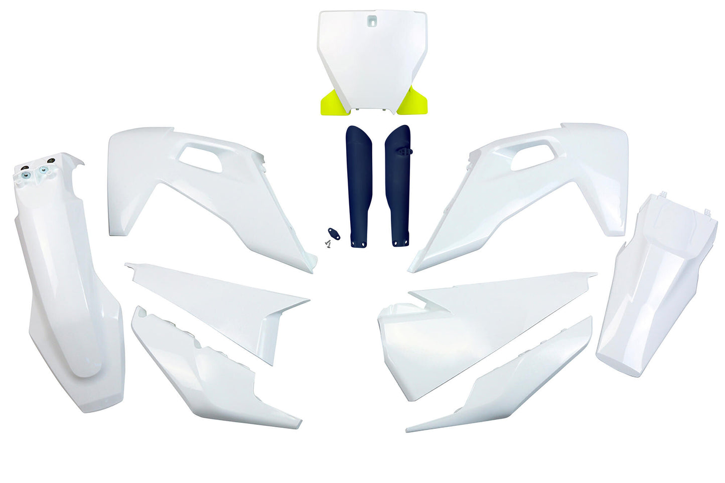 Kit finiture carrozzeria UFO plast ufo husqvarna oem wt ye bl