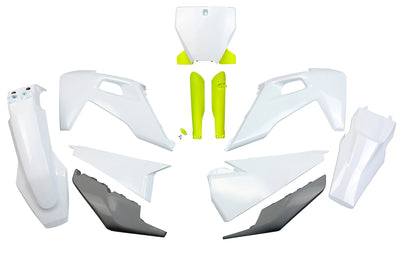 Kit finiture carrozzeria UFO plast ufo husqvarna oem wt ye gr