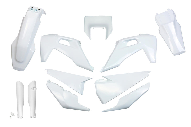 Ufo plast verkleidungssatz trim kit ufo husqvarna white