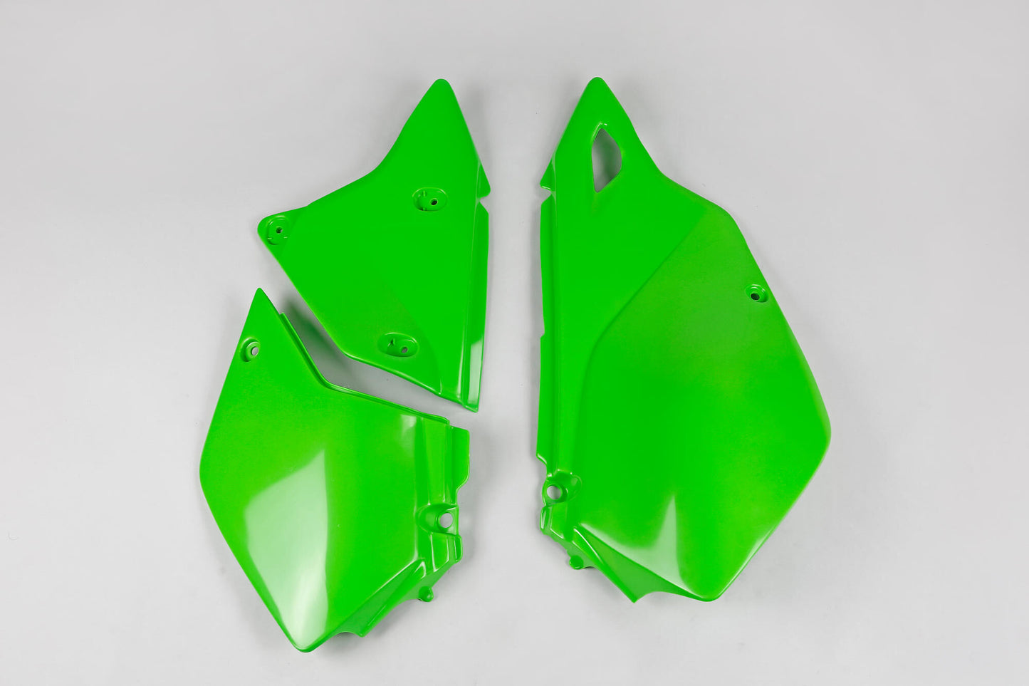 Copri laterali Ufo plast Copri laterali ufo kawasaki verde