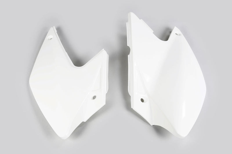Ufo plast seitenverkleidung side covers ufo kawasaki white