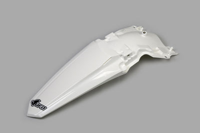 Guardabarros trasero ufo plast guardabarros ufo kawasaki blanco