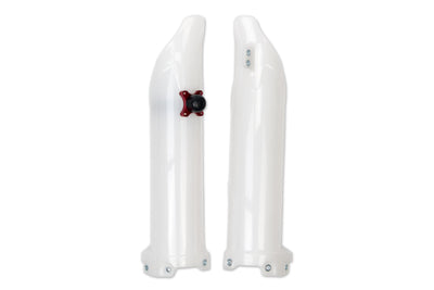 Protezione forcella anteriore Ufo Plast protezioni forcella ufo kawasaki bianco